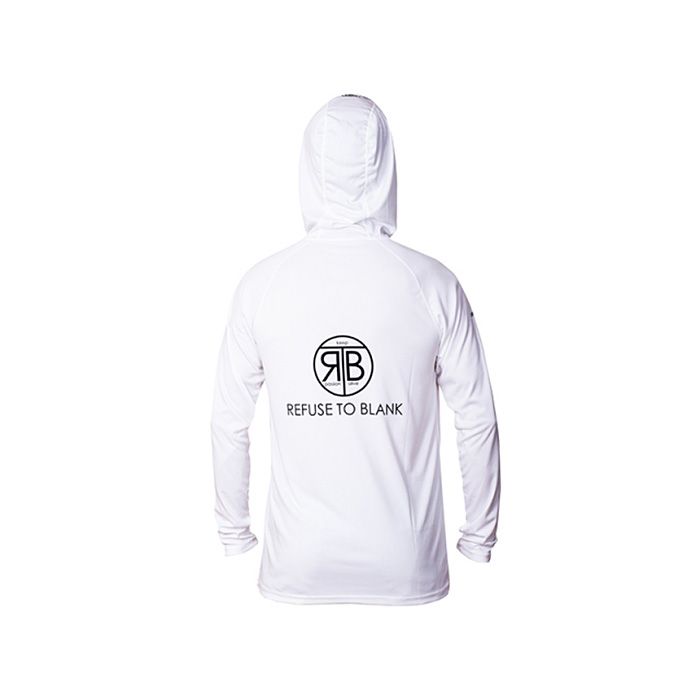RTB UV Long Sleeve Hoodie UPF 50+ White - L RTB UV Long Sleeve Hoodie UPF 50+ White - L