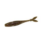 Realis V-Tail Shad 3 - F018 Green Pumpkin/Red Flake