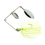 RTB Dual Blade Spinnerbait - Chartreuse Silver Glitter