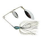 RTB Dual Blade Spinnerbait - Silver Black Glitter