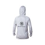 RTB UV Long Sleeve Hoodie UPF 50+ Light Grey - S