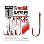 Fanatik S-57 Mikro Jig Red размер #1 - червени