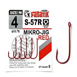 Fanatik S-57 Mikro Jig Red размер #4 - червени