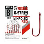 Fanatik S-57 Mikro Jig Red размер #8 - червени
