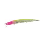 Tide Minnow Slim 140 Flyer - CLA0602 Clear Pink Head Chart