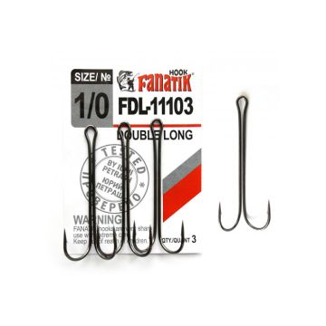 Двойни куки FDL-11103 Double Long размер #1/0