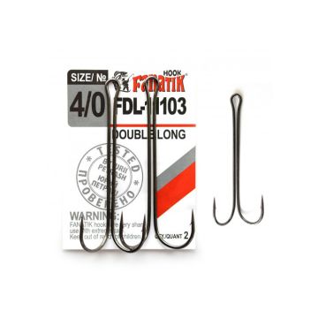 Двойни куки FDL-11103 Double Long размер #4/0