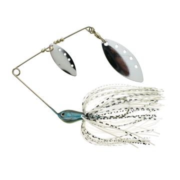 RTB Dual Blade Spinnerbait - Silver Black Glitter