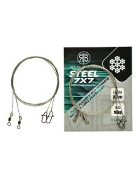 Стоманен повод RTB Duo Lock Steel Leader